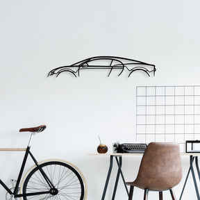 Accesoriu decorativ 891TNL2364, negru, metal, 70x13 cm
