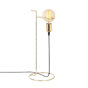 Veioza Pota-3672, auriu, metal, 51x19 cm