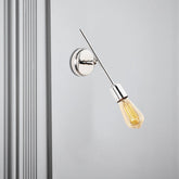 Lampa de perete Mızrak-3681, crom, metal, 4x24x30 cm