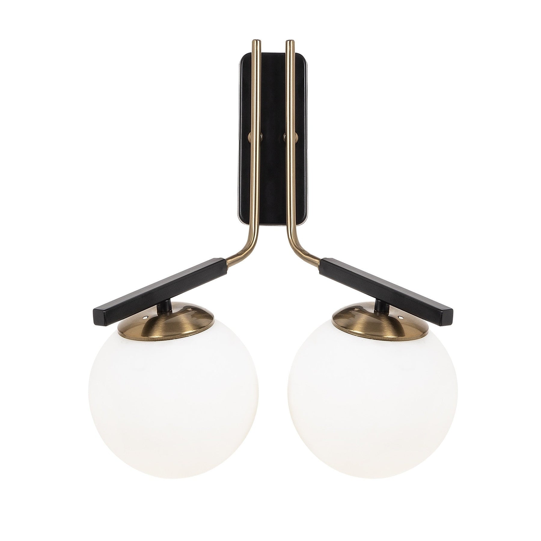 Lampa de perete 4016, negru, metal, 32x20x40 cm