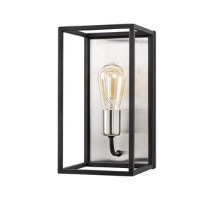 Lampa de perete Kafes-5566, negru, metal, 17x19x32 cm