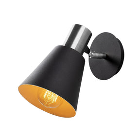 Lampa de perete Kem-6347, negru, metal, 25x14x22 cm