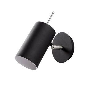 Lampa de perete Kem-6381, negru, metal, 9x22x23 cm