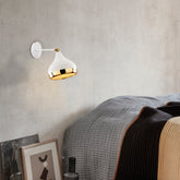 Lampa de perete Yildo-6902, alb, metal, 17x28x28 cm