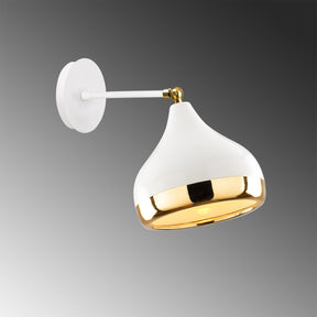 Lampa de perete Yildo-6902, alb, metal, 17x28x28 cm
