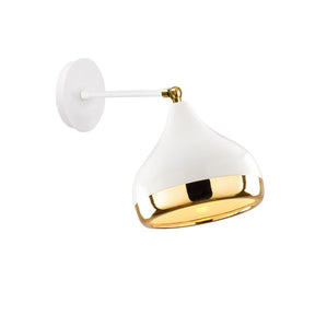 Lampa de perete Yildo-6902, alb, metal, 17x28x28 cm