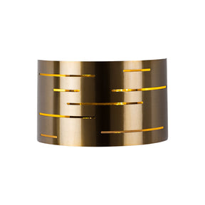Lampa de perete 629-A, auriu, metal, 30x10x22 cm