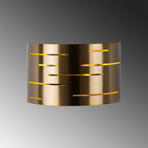 Lampa de perete 629-A, auriu, metal, 30x10x22 cm