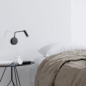 Lampa de perete Ugur-6042, negru, metal, 10x27x15 cm
