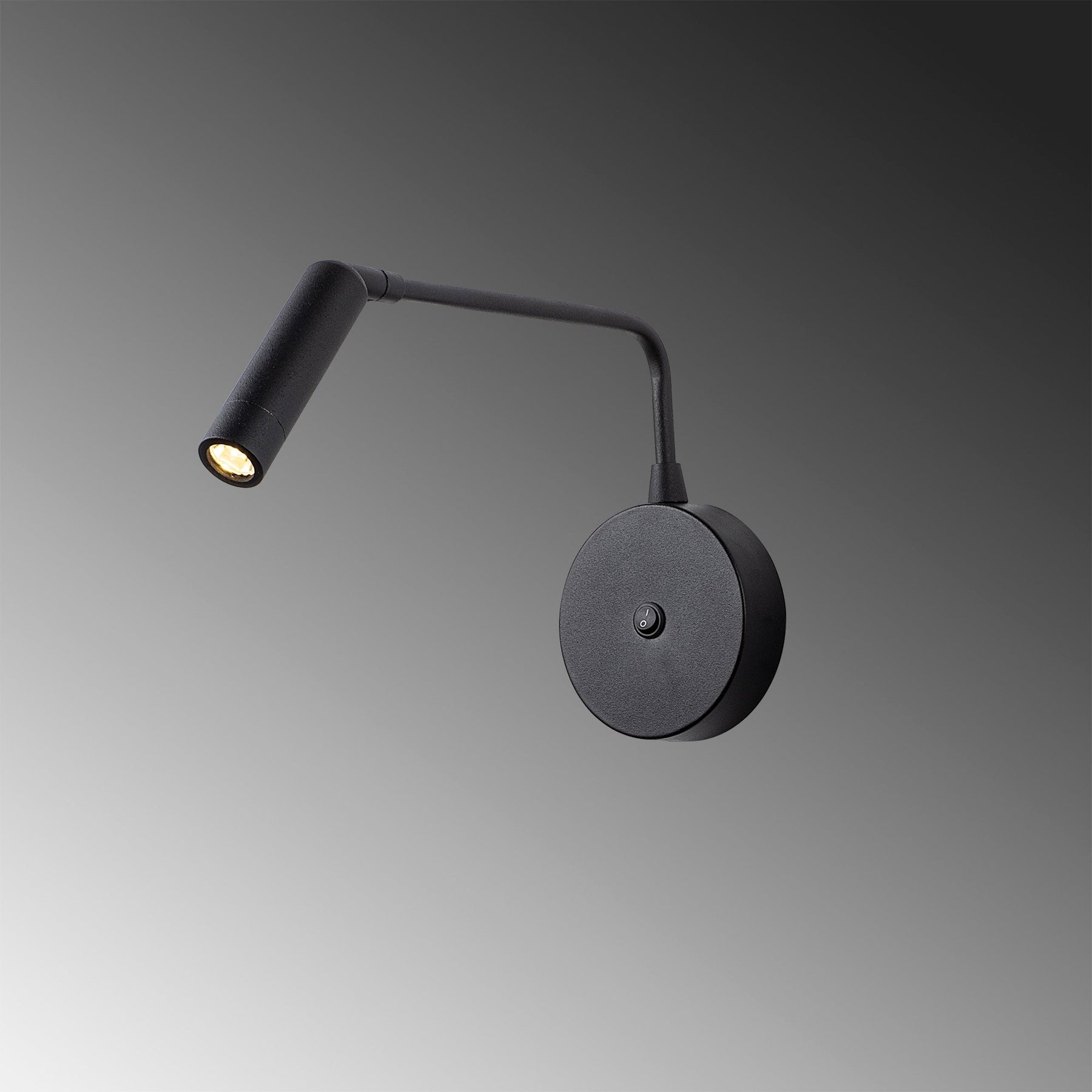 Lampa de perete Ugur-6042, negru, metal, 10x27x15 cm