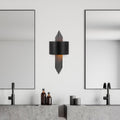 Aplica 620 - A, metal, negru, 22×10×75 cm