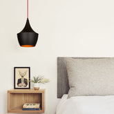 Lustra Elmas-3551, negru, metal, 23x130 cm