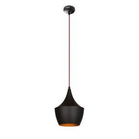Lustra Elmas-3551, negru, metal, 23x130 cm