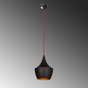 Lustra Elmas-3551, negru, metal, 23x130 cm