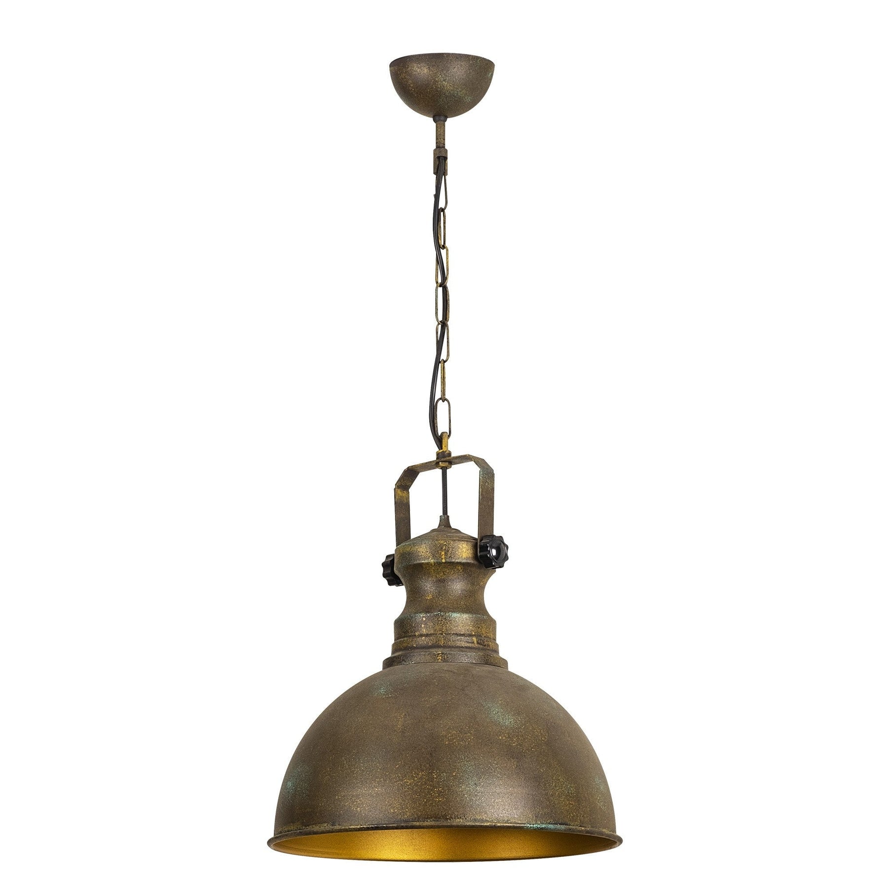 Lustra Saglam-3710, maro, metal, 31x85 cm