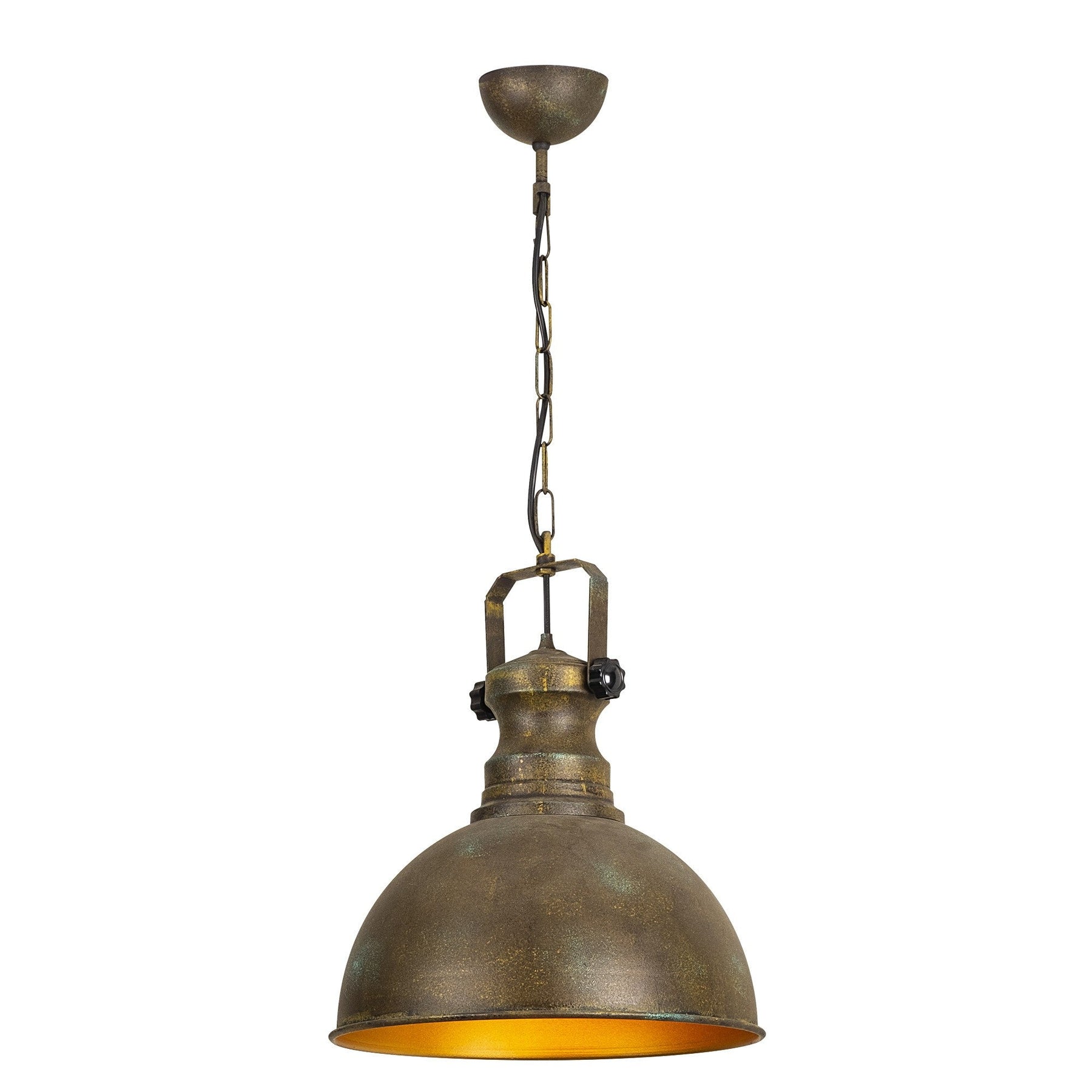 Lustra Saglam-3710, maro, metal, 31x85 cm