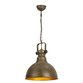 Lustra Saglam-3710, maro, metal, 31x85 cm