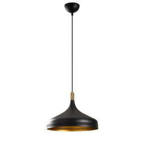 Lustra Saglam-3721, negru, metal, 36x124 cm