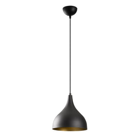 Lustra Saglam-3760, negru, metal, 26x126 cm