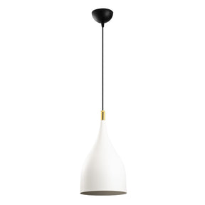 Lustra Saglam-3771, alb/negru, metal, 25x137 cm