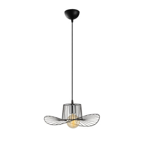 Lustra Tel-6736, metal, negru, 110x38 cm