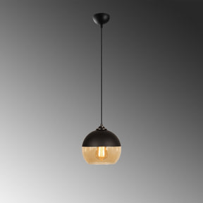 Lustra Camini-MR-869, negru, metal, 20x116x20 cm
