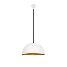Lustra Sivani, MR - 718, corp metalic, alb, 40x116 cm
