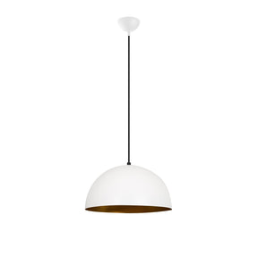 Lustra Sivani, MR - 718, corp metalic, alb, 40x116 cm