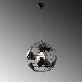 Lustra Fellini, MR - 822, cadru metalic, negru, 40x110 cm
