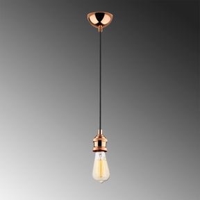 Lustra Kabluni-MR-910, negru/maro, metal, 6x102 cm