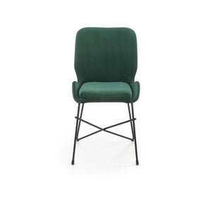Scaun K454, verde, 46x55x83 cm