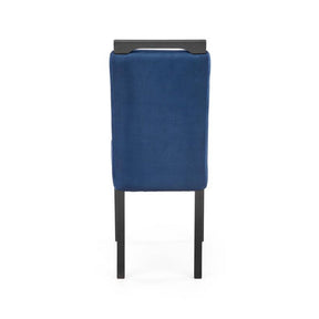 Scaun CLARION 2, negru/albastru, 42X58X97 cm