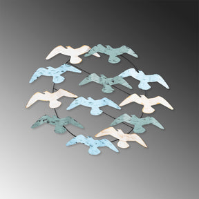 Accesoriu decorativ Marti, metal, 85x8x68 cm