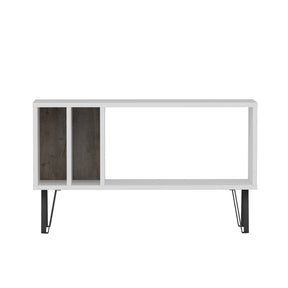 Comoda TV Arven, alb, PAL, 90x25x53 cm