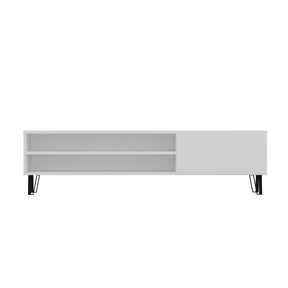 Comoda TV Blake, alb, PAL, 160x37x47 cm