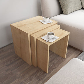 Masuta cafea Nora, stejar, PAL melaminat, 49x35x45 cm