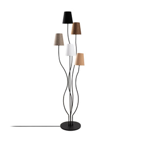 Lampa Bonibon-13233, multicolor, metal/material textil, 44x44x160 cm