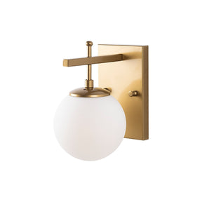 Lampa de perete 13110, auriu, metal, 15x20x15 cm