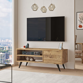 Comoda TV CD1-A, stejar, PAL, 110x40x44 cm