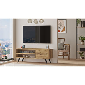 Comoda TV CD1-A, stejar, PAL, 110x40x44 cm