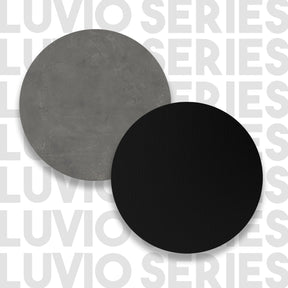 Set mobila living LV33-RL, gri/negru, 100% PAL melaminat, 160x45x36 cm