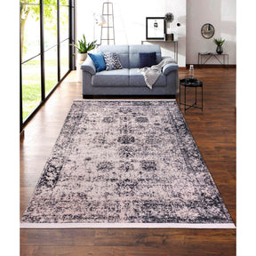 Covor, 160x230 cm, forma dreptunghiulara, tesatura de catifea, multicolor, 1599