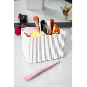 Organizator LV220, alb, plastic, 12x16x6 cm