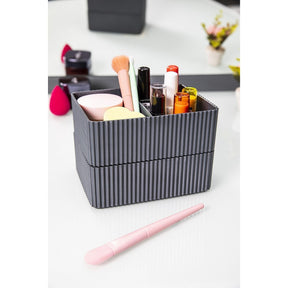 Organizator LV220, gri, plastic, 12x16x6 cm