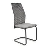 Scaun K444, gri, 44x54x97 cm