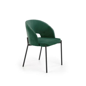 Scaun K455, verde, 51x57x77 cm