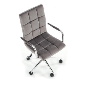 Scaun birou Gonzo 4, gri, 60x53x93/105 cm