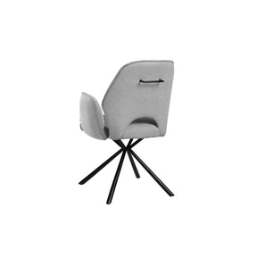 Scaun NELE structura metalica, gri, 61x61x48/86