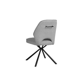 Scaun NELE structura metalica, gri, 61x61x48/86