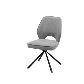 Scaun NELE structura metalica, gri, 61x61x48/86
